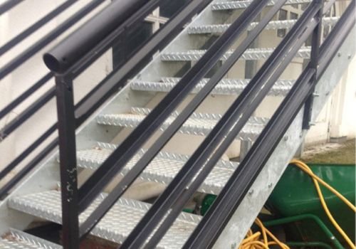 KH Fabrications steel staircase